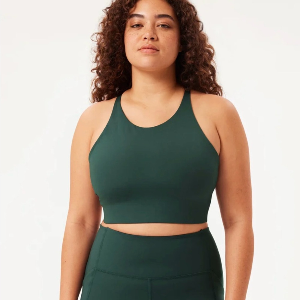 Girlfriend Collective Topanga Halter Bra